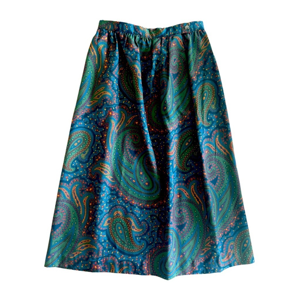 Lonergan/Amerigo Vintage Paisley Skirt